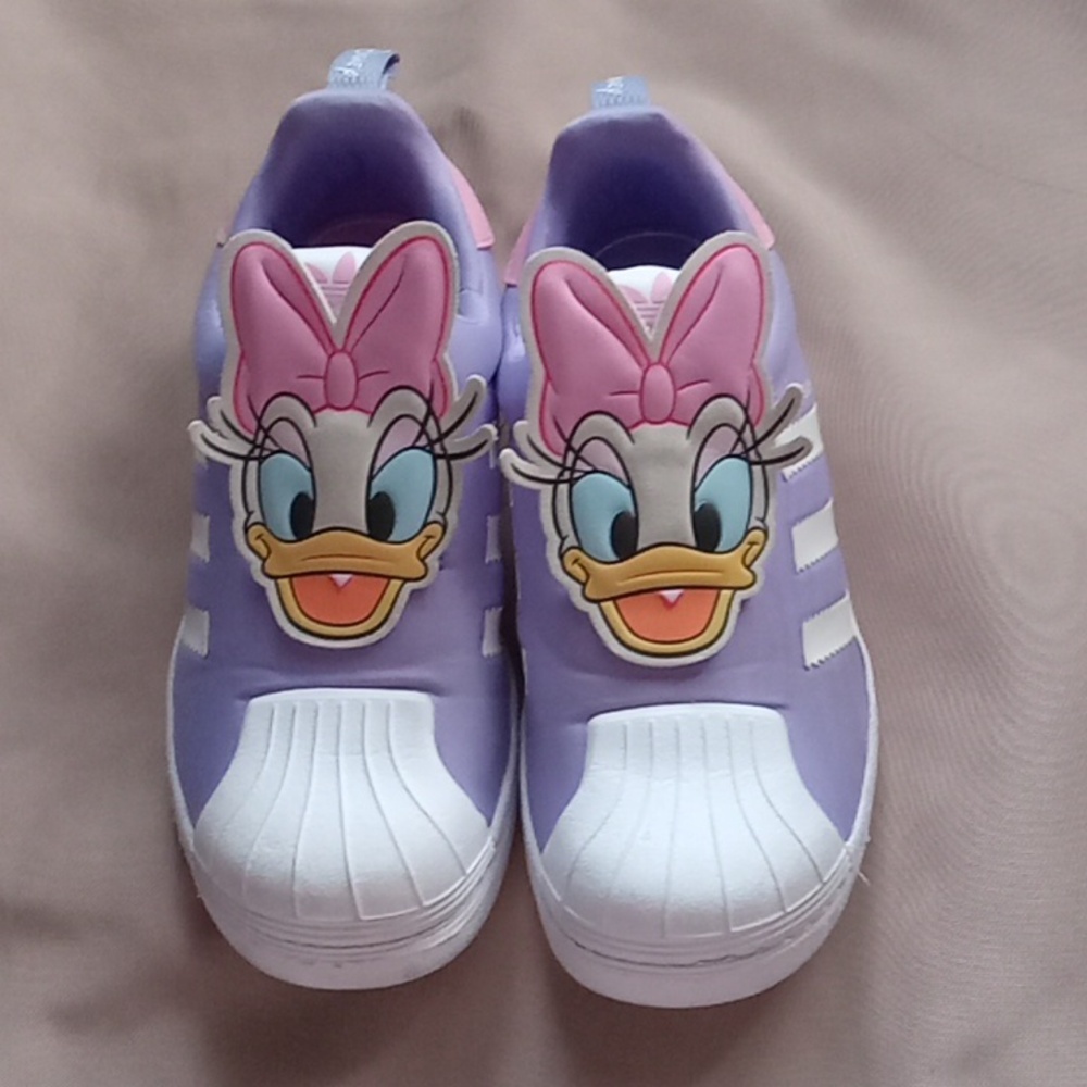 Kids Purple and Pink Sneakers